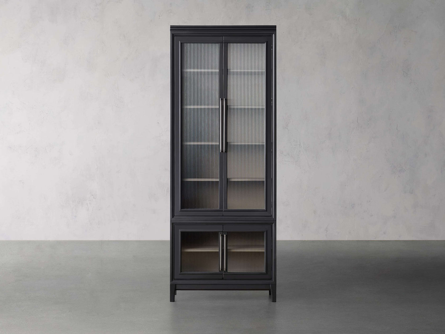 Rowan Modular Stacked Glass Cabinet