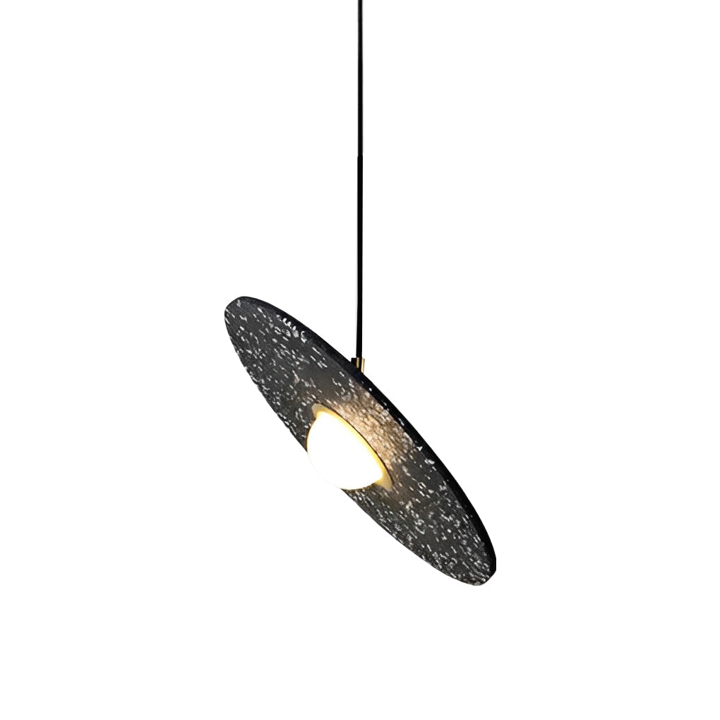 Round Terrazzo Planets Glass Creative LED Nordic Pendant Lights Fixture