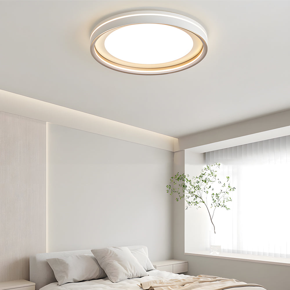 Dia 15''/19'' Layered Rings 3 Step Dimming LED Ceiling Lights