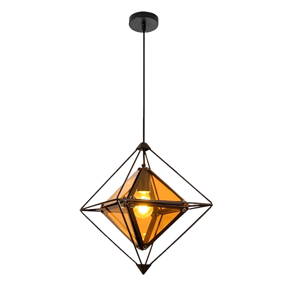 Creative Geometric Glass Modern Minimalist Island Lights Pendant Lights