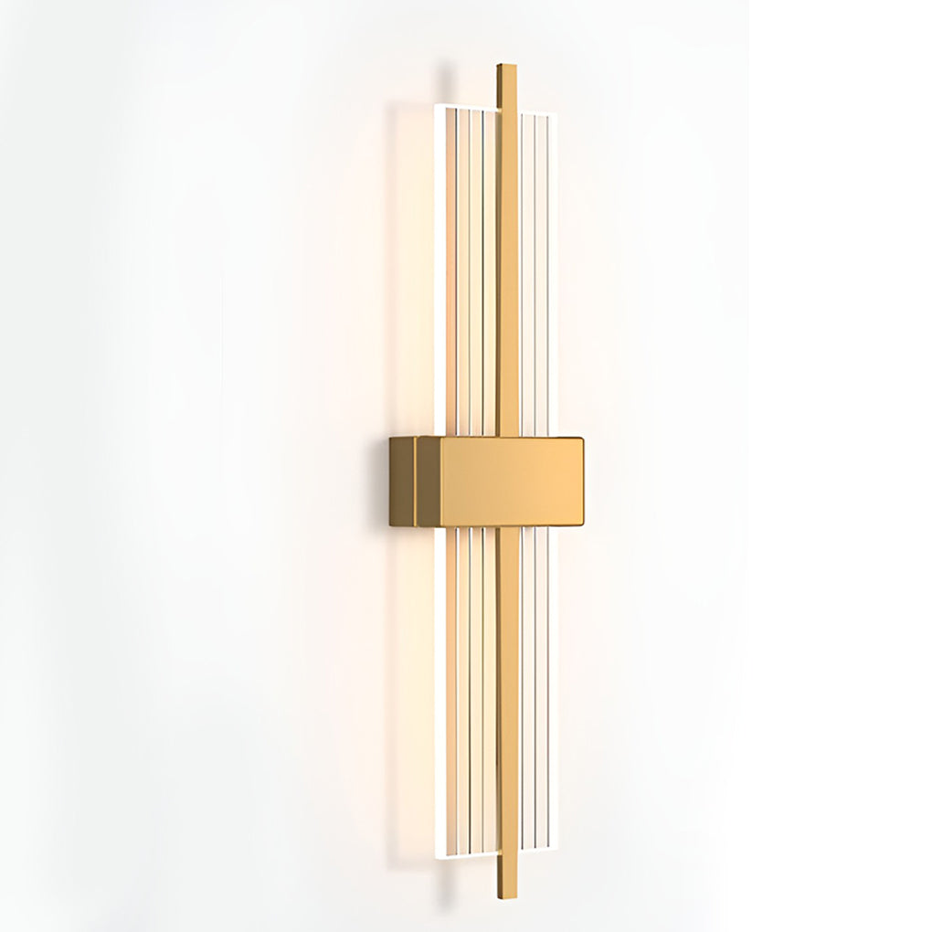 Creative Rectangle Warm Light Postmodern Wall Lamp Wall Sconces Lighting