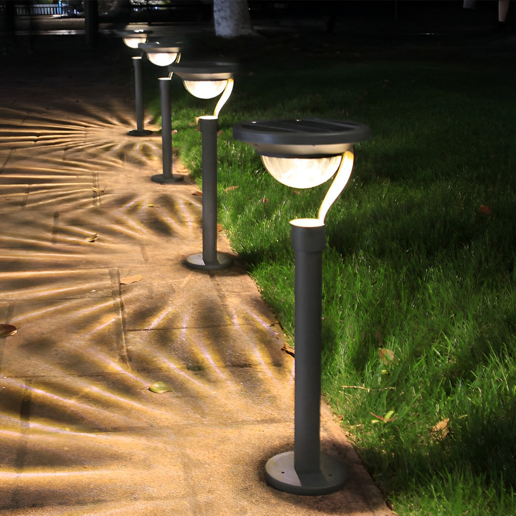 Creative Waterproof LED Energy Saving Modern Solar Lawn Lamp Outdoor Lights