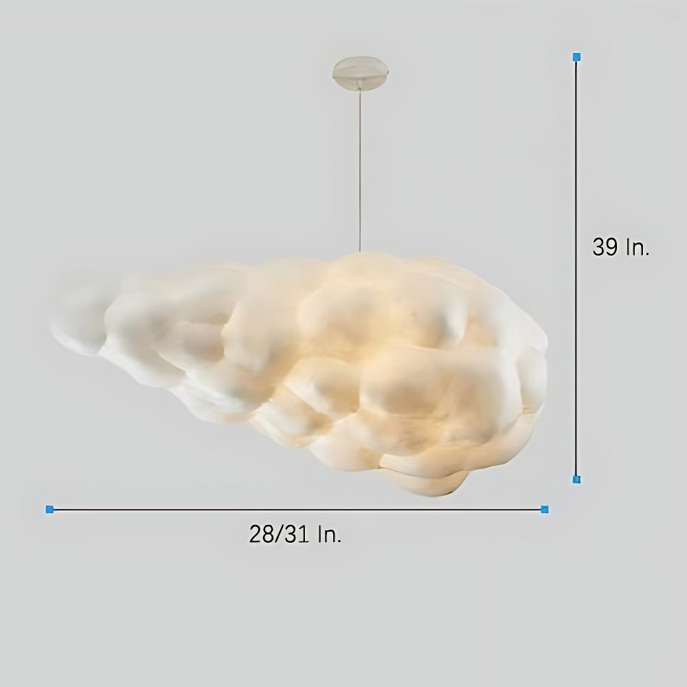 Cloud Shaped Modern Artistic Pendant Light Hanging Lamp Island Lights