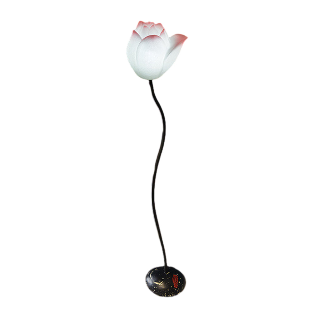 Short Fancy Lotus Aesthestics LED Flower Floor Lamp