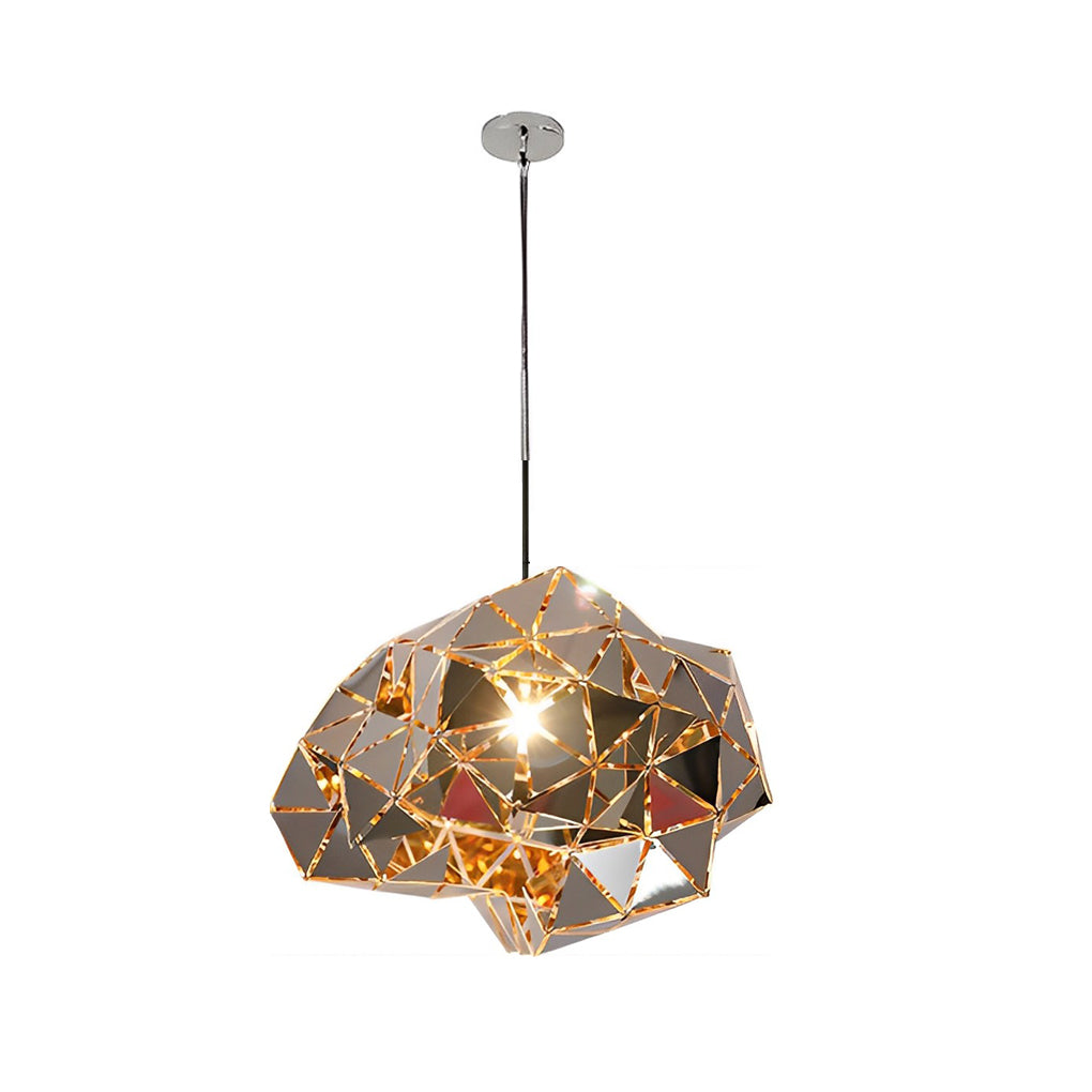 Irregular Decor Stainless Steel Hollow Creative Post-Modern Chandelier