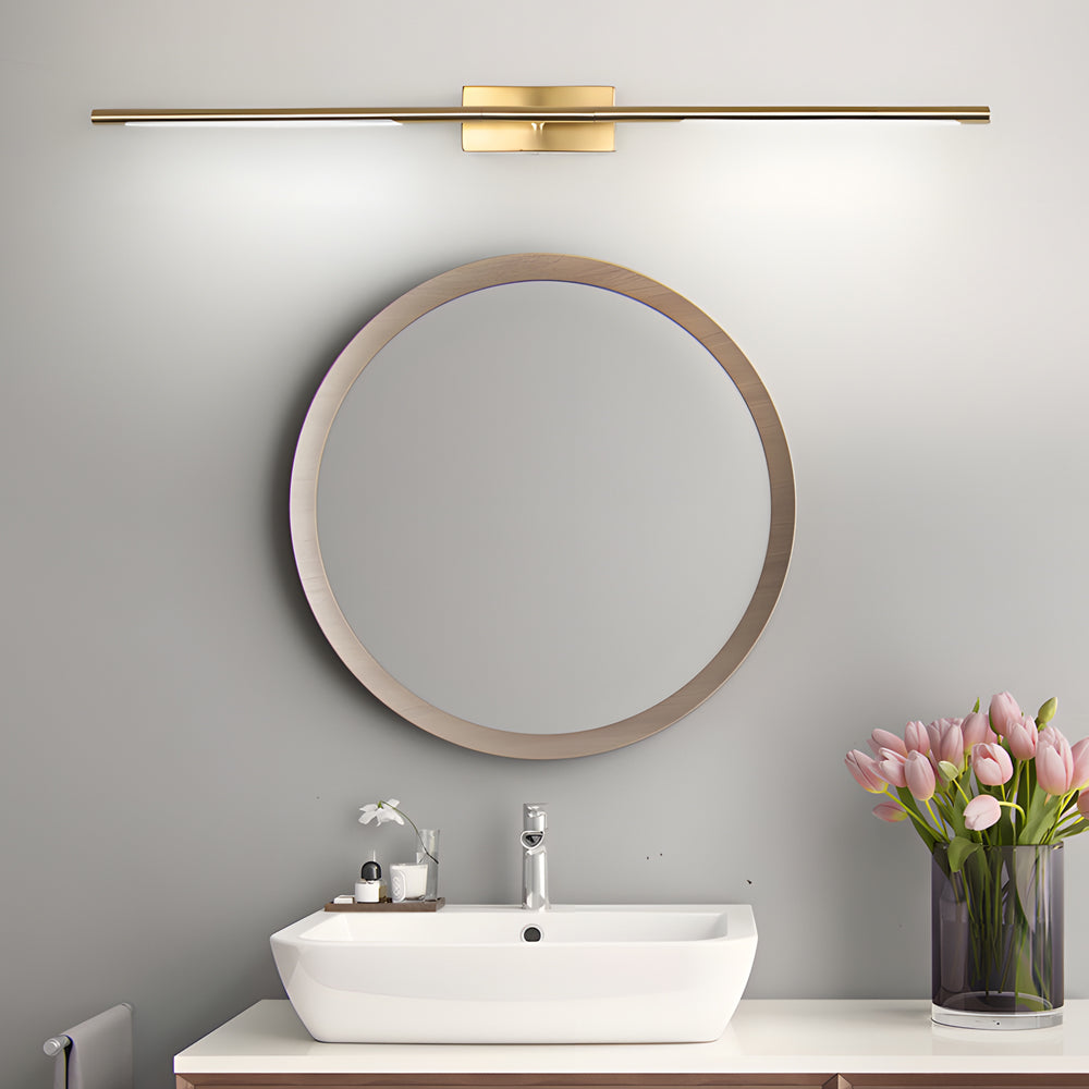 Modern Gold LED Bathroom Vanity Light  ??23.6" & 39.4", Warm & White Light for Stylish Illumination