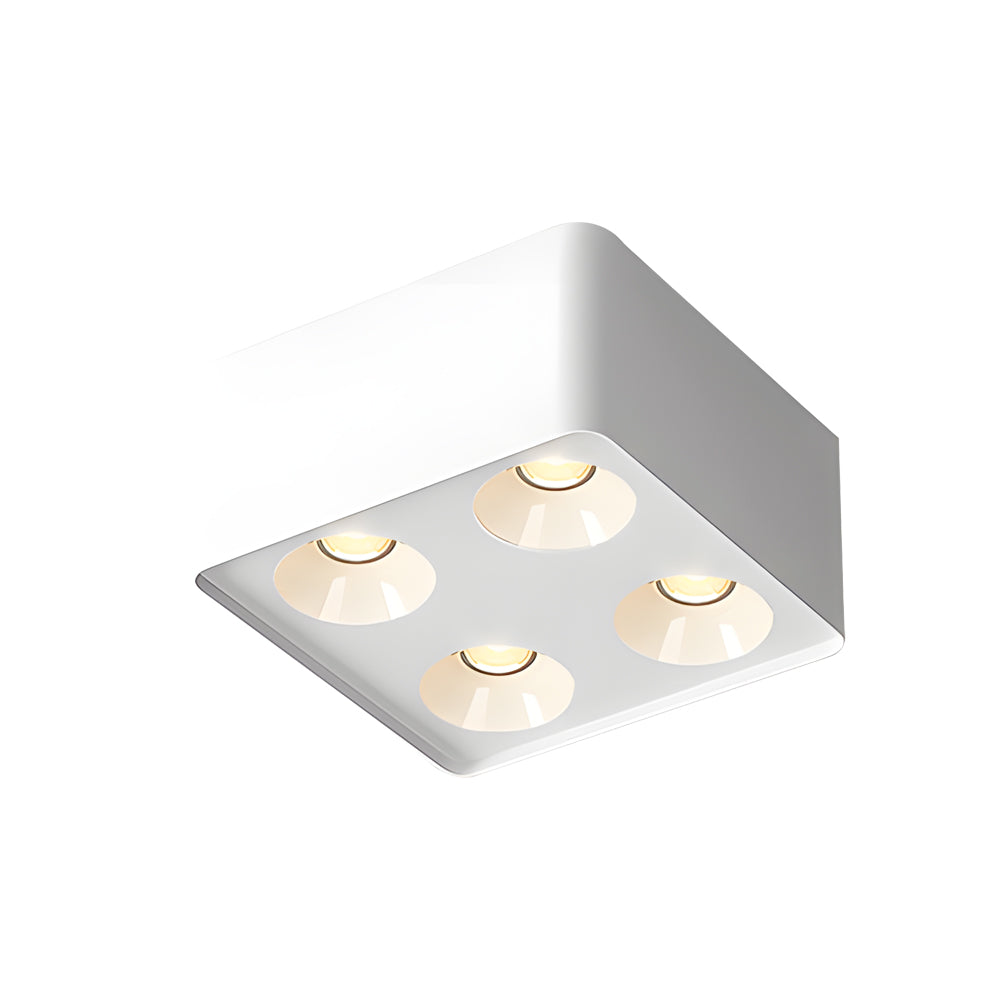 4.3-Inch H Square 7W COB LED FLush Mount Spotlight