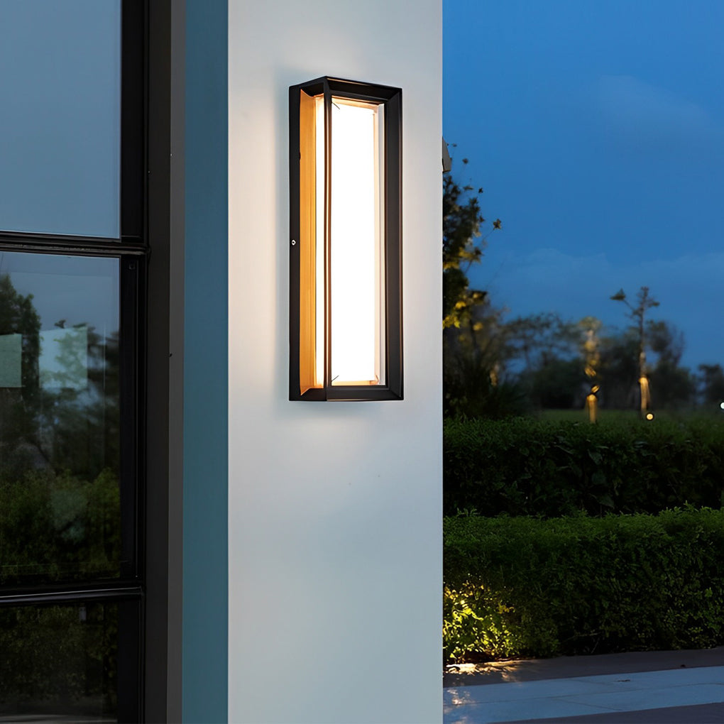 Minimalist Waterproof Creative Aluminum Modern Outdoor Wall Light