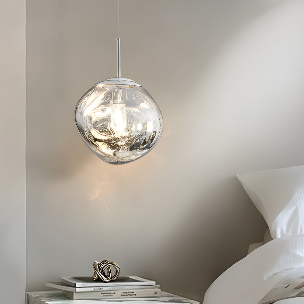 [Clearance Sale] Simple Lava Acrylic Ball Art Light Luxury Modern Hanging Ceiling Lights