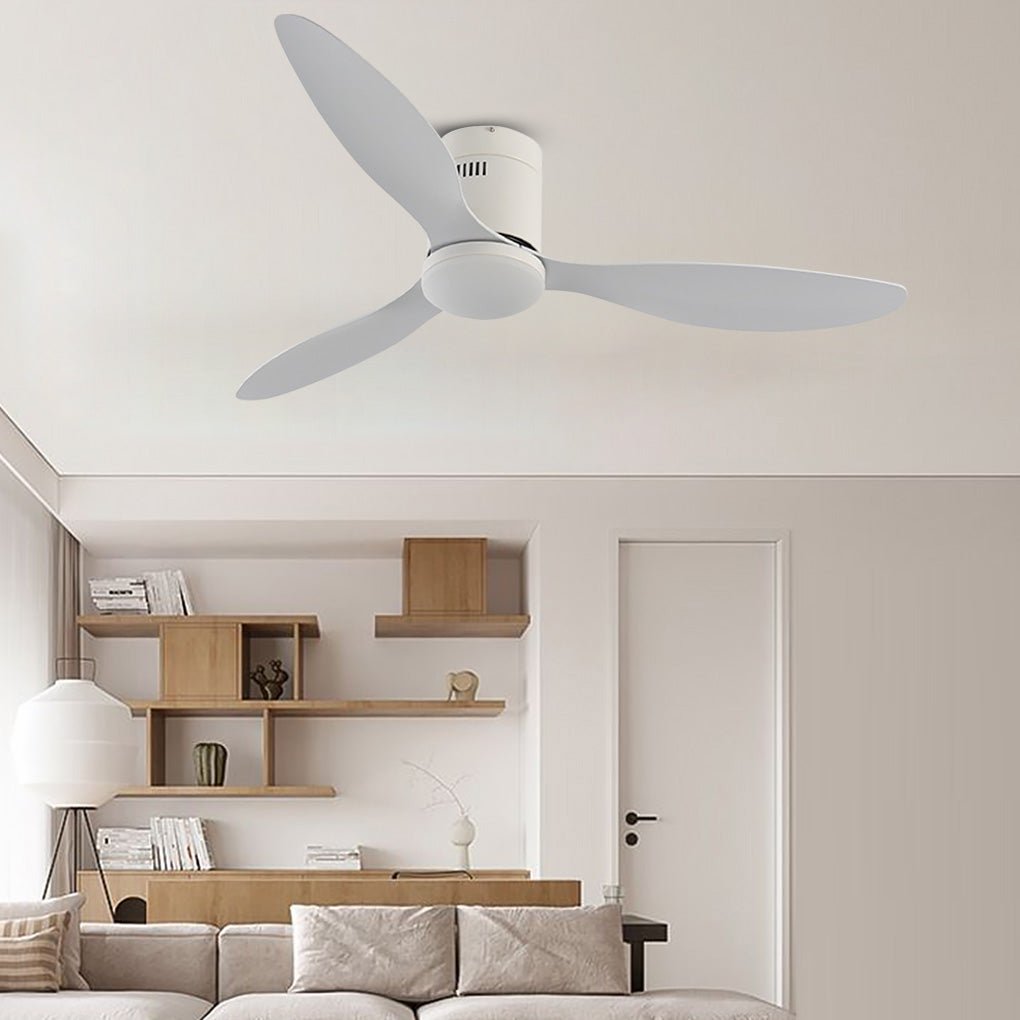 52'' Variable Frequency with Remote Control Three-color Dimming LED Ceiling Fan Lamp