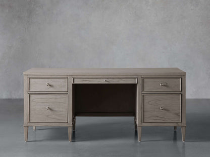 Pearson Executive Desk in London Fog