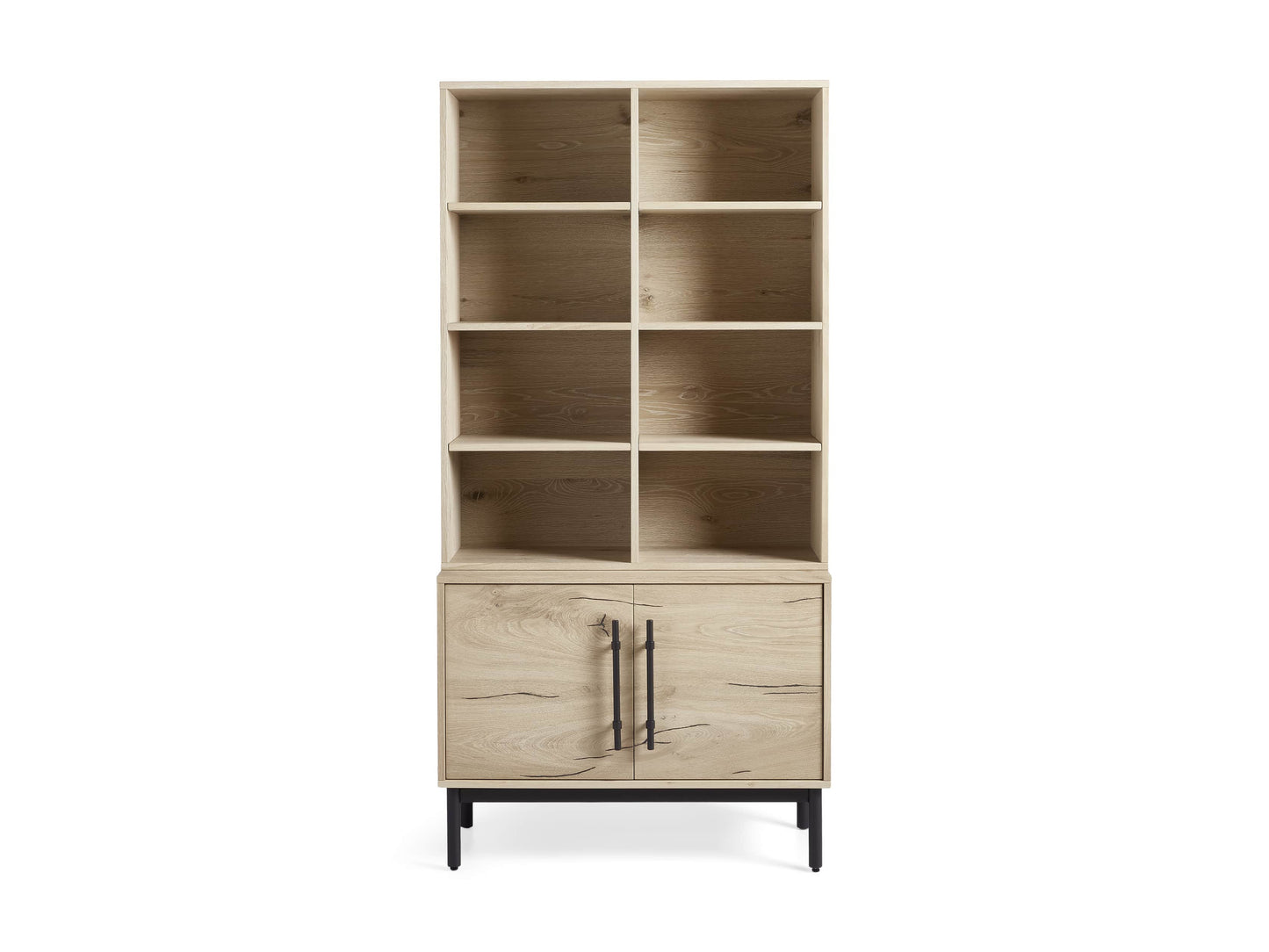 Sullivan Bookcase with Cabinet Base