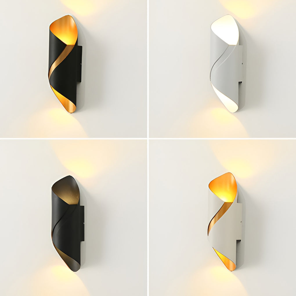 Outdoor LED Up and Down Light Waterproof Modern Wall Sconce Lighting