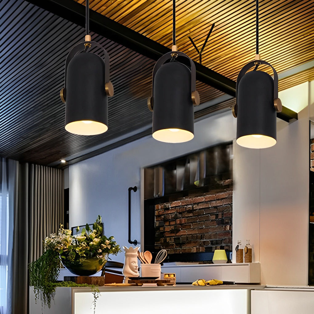 Rotatable Creative Aluminum Alloy Adjustable Industrial Pendant Lights