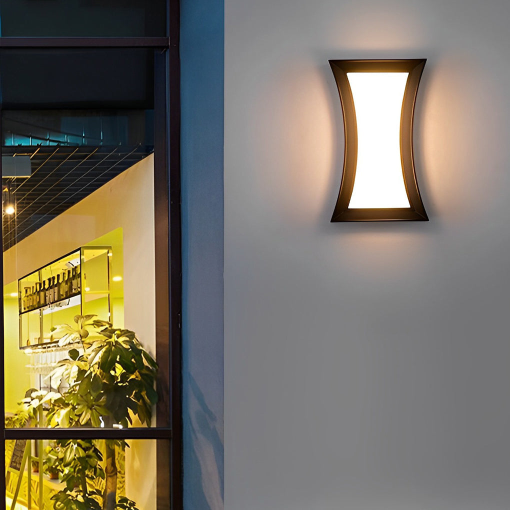 Minimalist Waterproof Creative Aluminum Modern Outdoor Wall Light