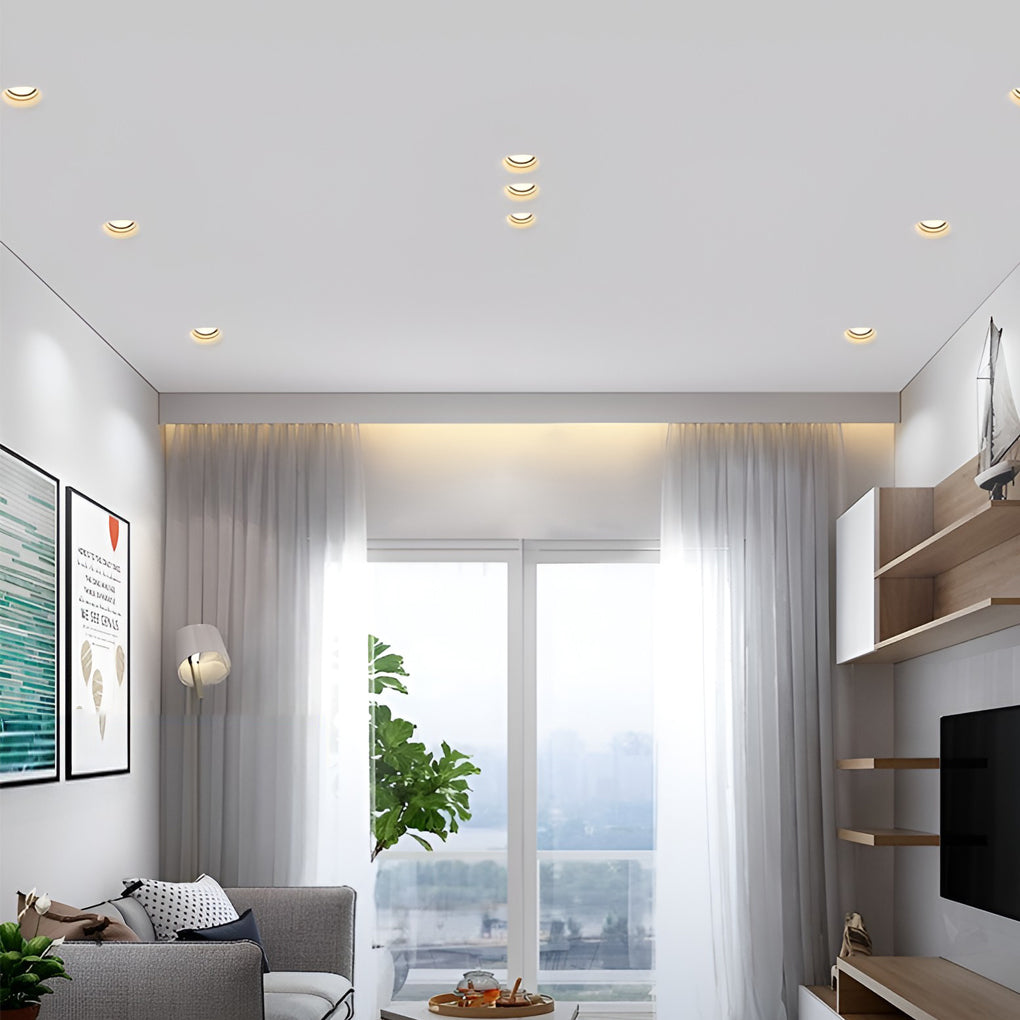 COB Anti-dazzle Frameless Recessed Ceiling DownLight