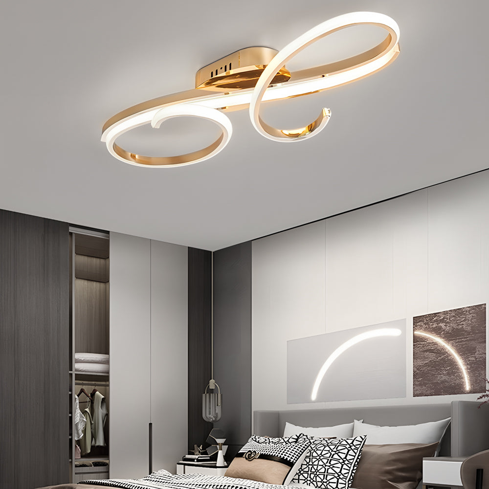 Musical Symbols Aluminum LED Ceiling Lights Ceiling Lighting