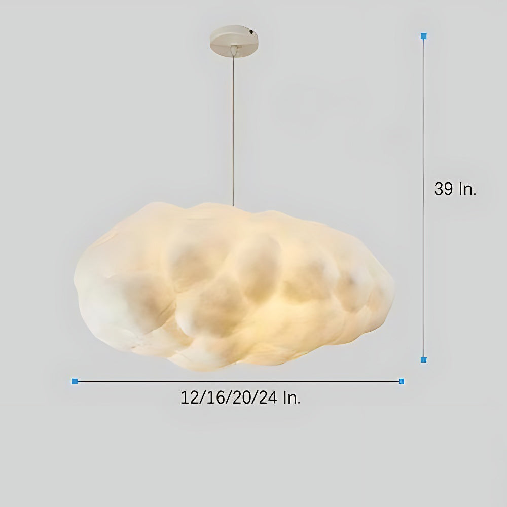 Cloud Shaped Modern Artistic Pendant Light Hanging Lamp Island Lights