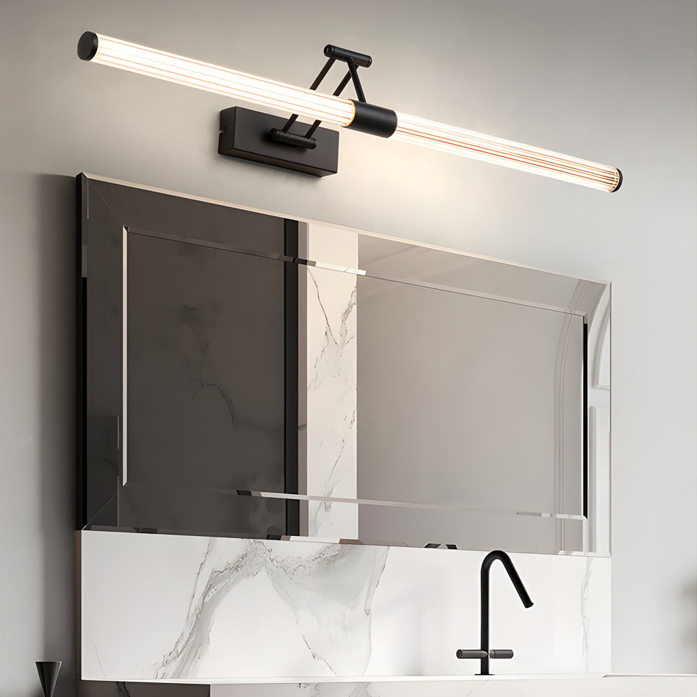 Foldable LED Vanity Light with Dual Adjustable Arms and 360-Degree Lighting