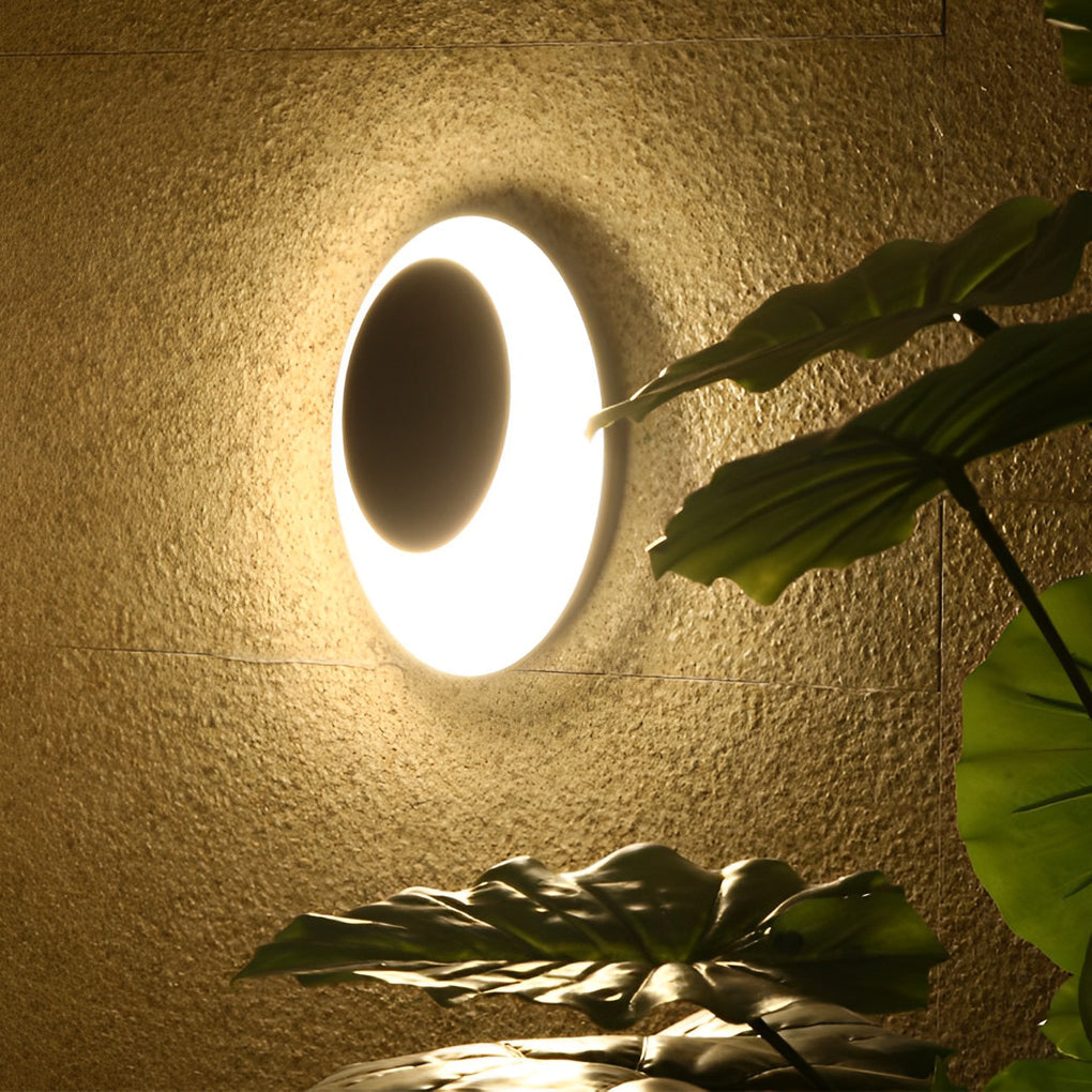 Oval Creative LED Waterproof Modern Decorative Wall Sconces Lighting