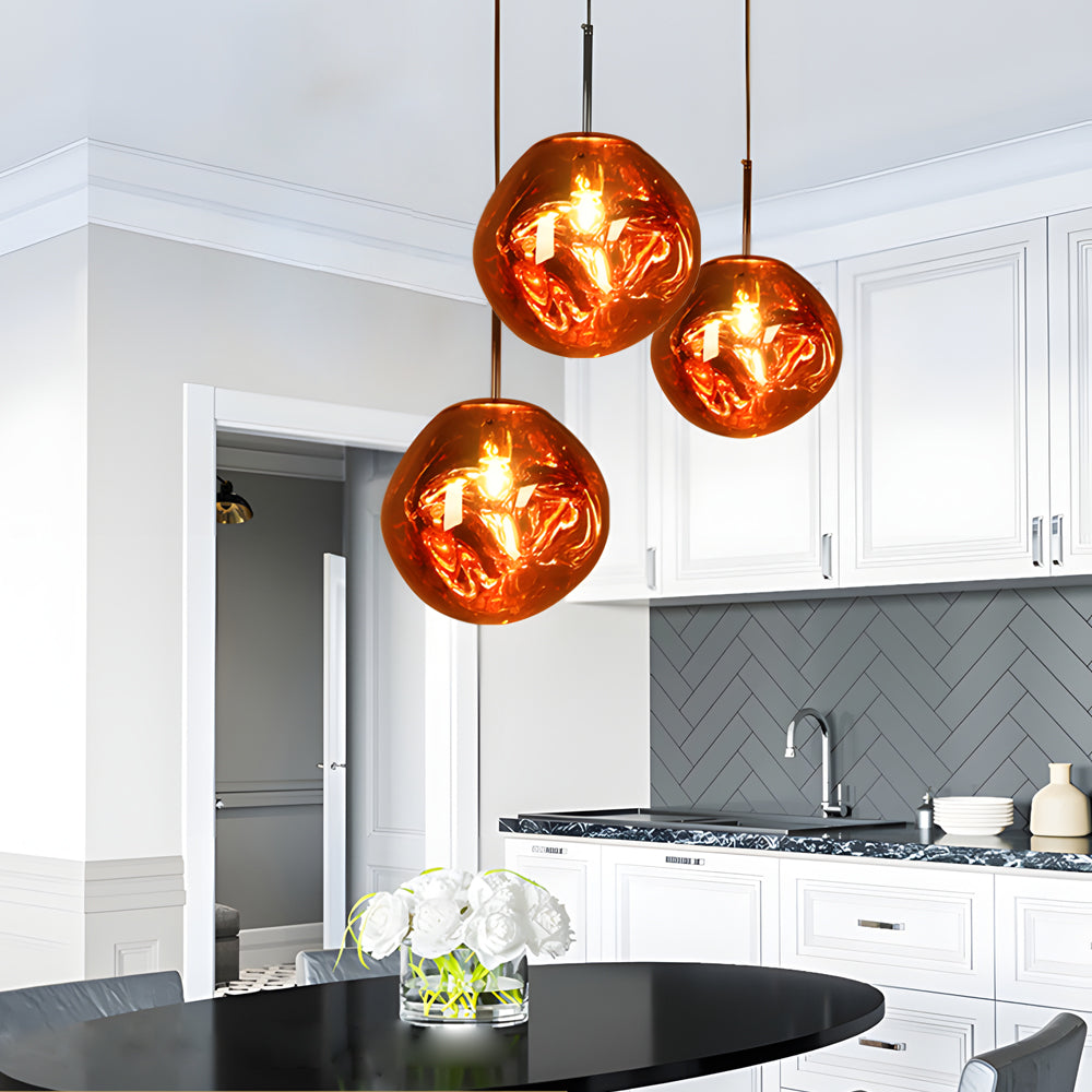 Irregular Creative Lava Glass Ball Personality Post-Modern Pendant Lights