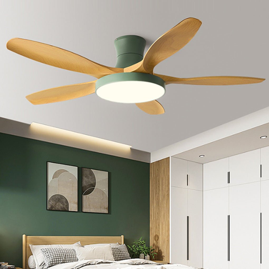 60'' Frequency Conversion 6 Gear Fan Chandelier Supports Forward and Reverse with Remote Control