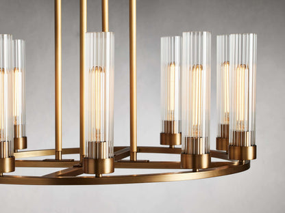 Andreas 10-Light Round Chandelier