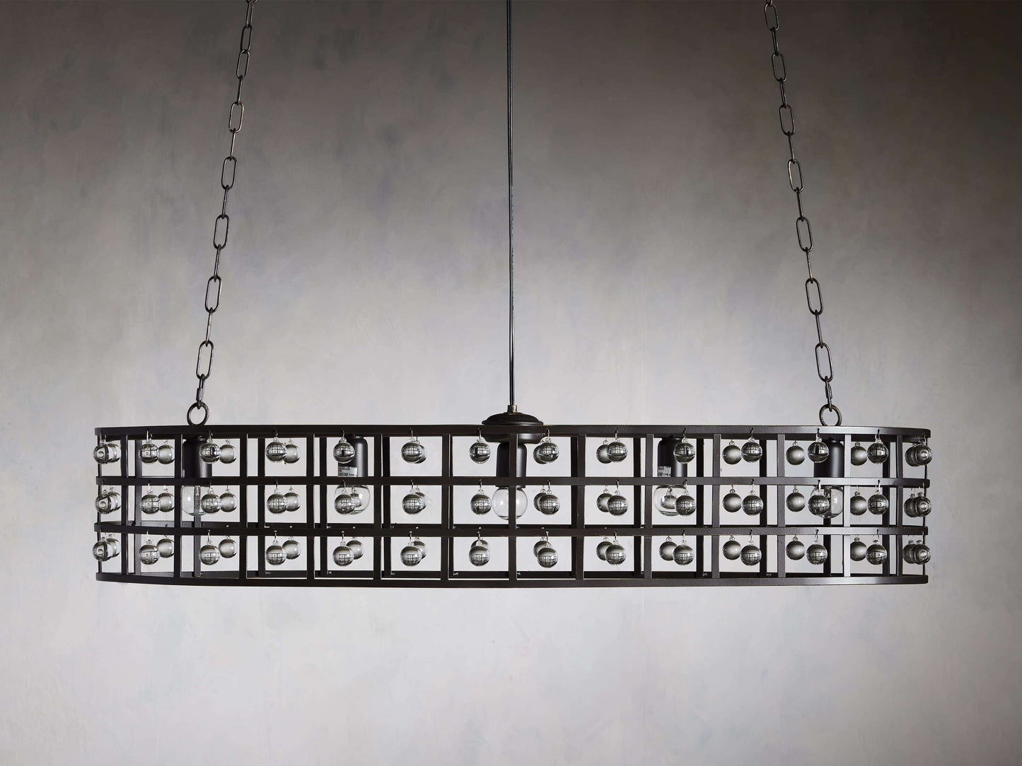 La Cage Oval Chandelier