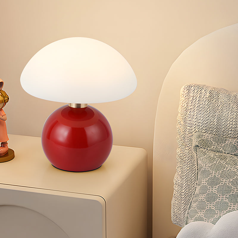 Touch Control Acrylic Mushroom Metal Ball Cute Kids Lamp