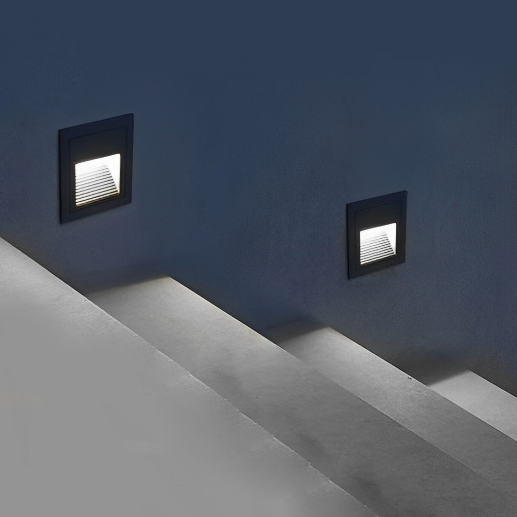 Visual Comfort Wall Recessed LED 3W Aluminum Modern Architectural Step Lights