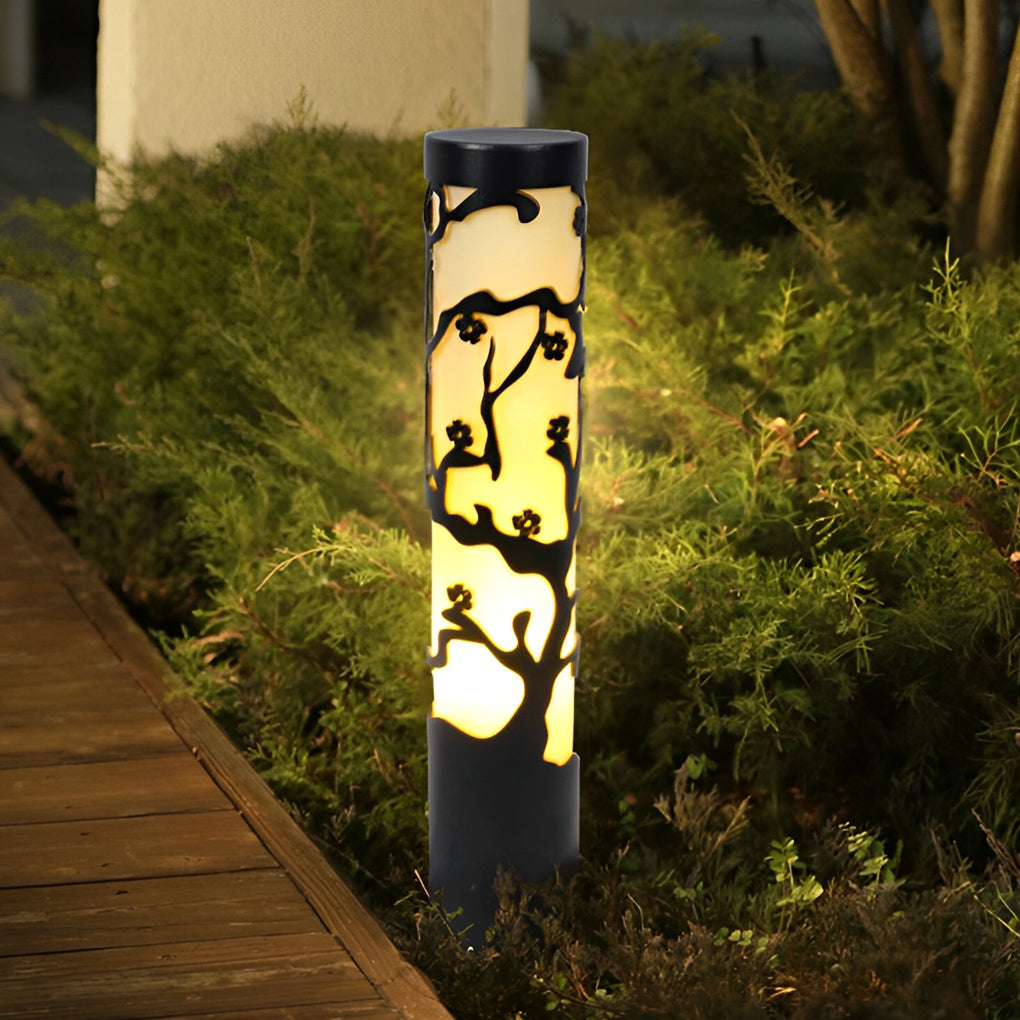 Wintersweet Decor Waterproof Black Retro Outdoor Light Pathway Lights