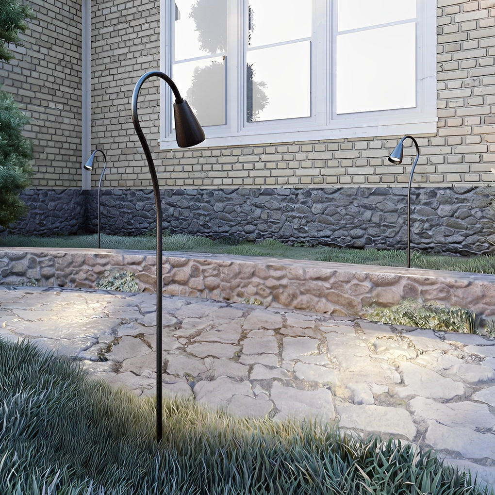 Waterproof Creative LED COB Aluminum Modern Outdoor Pathway Lights