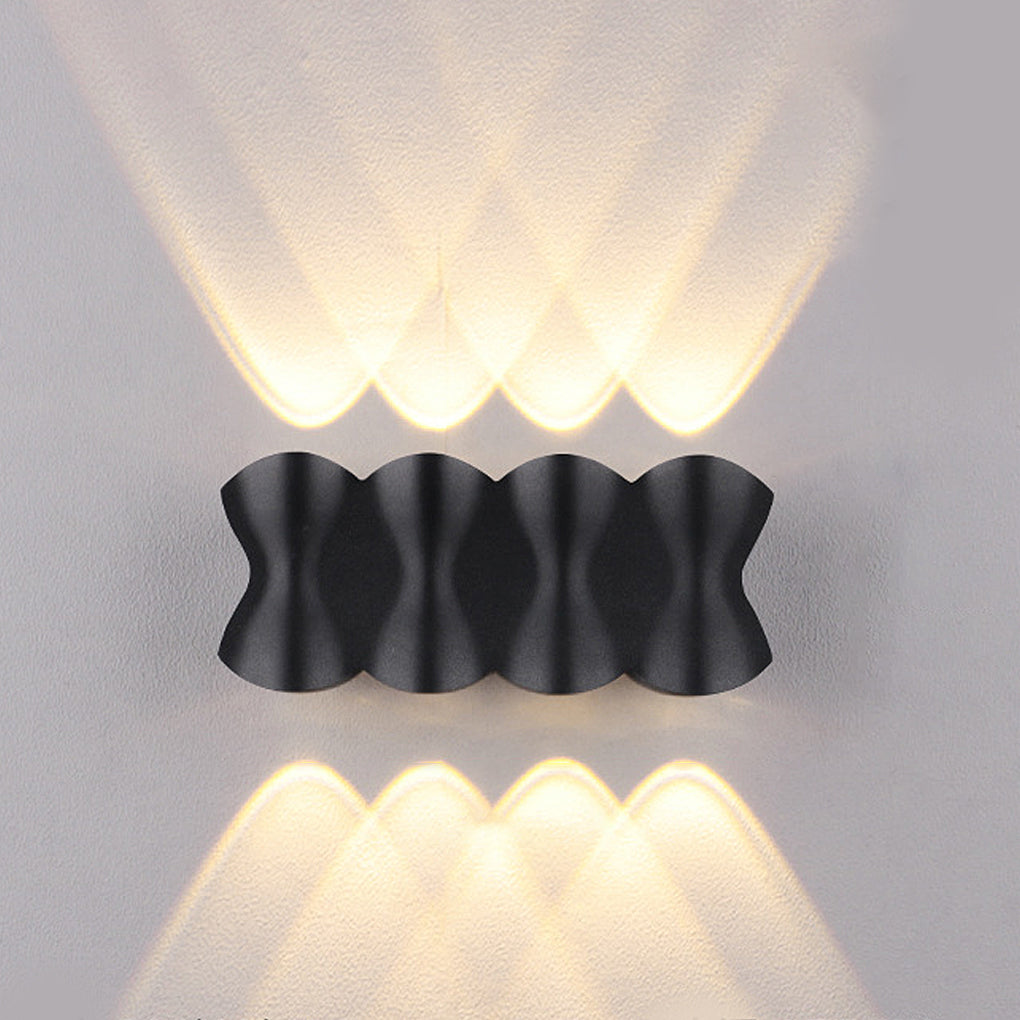 Creative LED Up and Down Lights Waterproof Modern Outdoor Wall Lamp