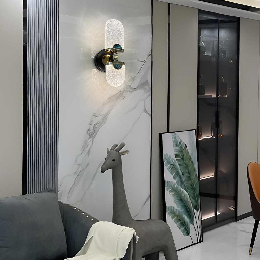 Creative LED Wall Sconces with Three-Step Dimming ??Up and Down Light Effect