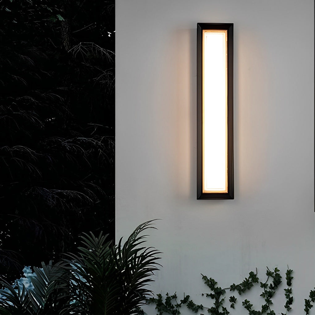 Minimalist Waterproof Creative Aluminum Modern Outdoor Wall Light