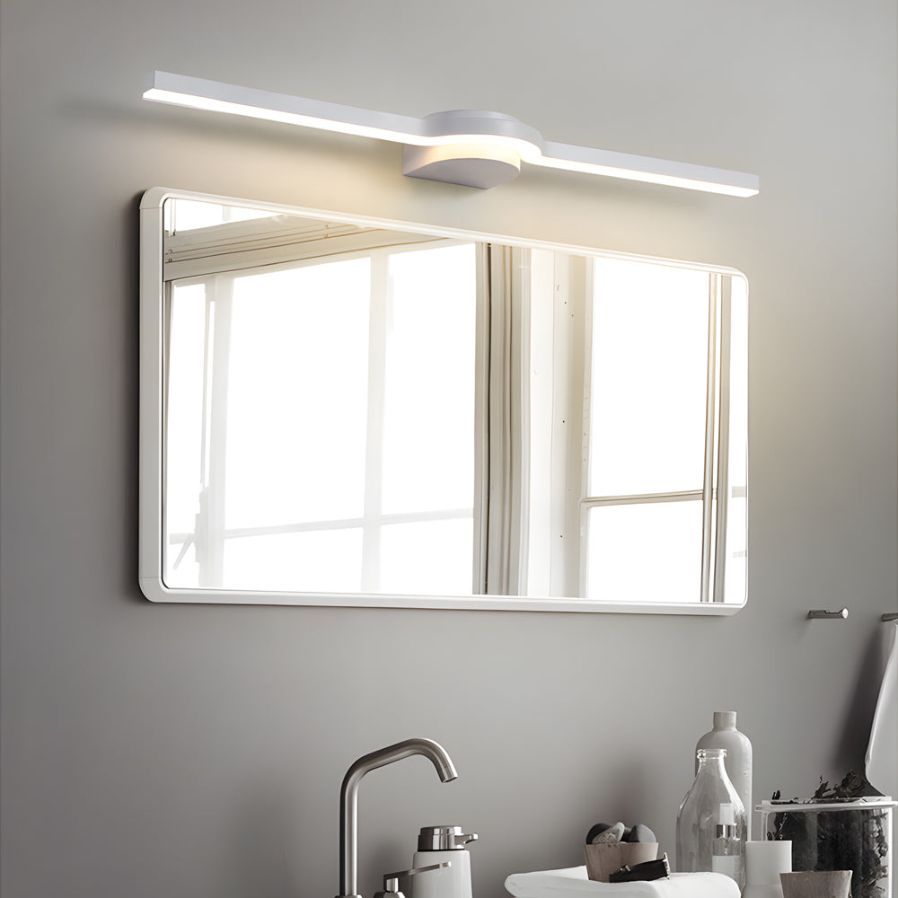 Curved Modern LED Bathroom Vanity Light in 16''/23''/31'' Length