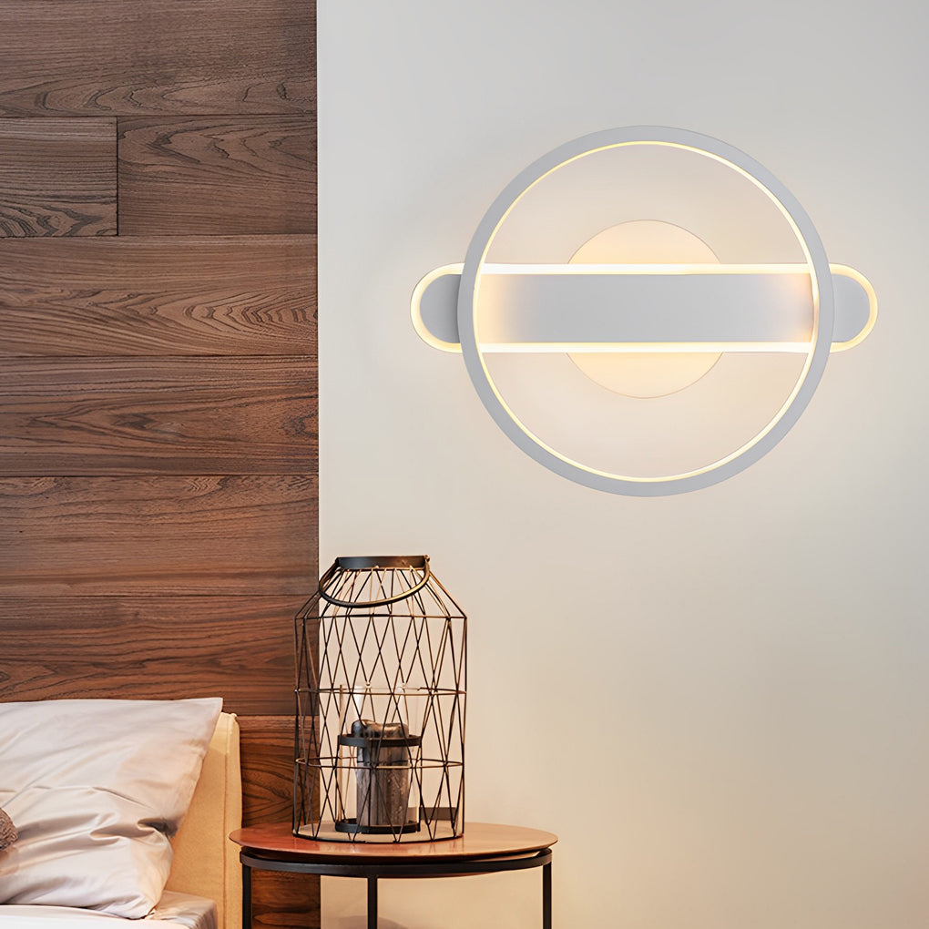 Circular Strip Creative LED Eye Care Modern Minimalist Wall Light Fixture