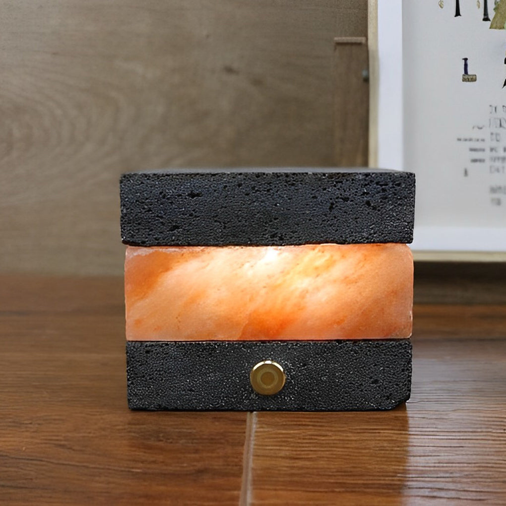 Volcanic Brick Mini Cordless Table Lamp