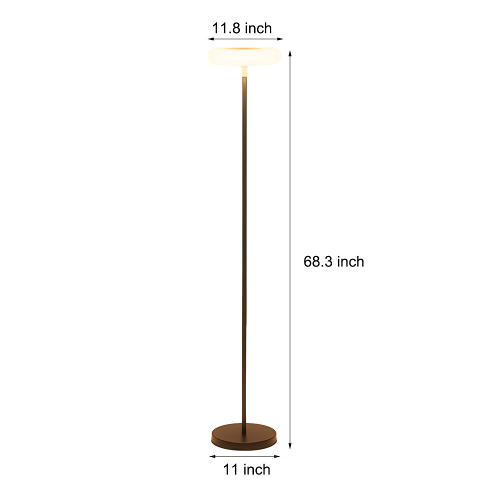 Modern Post Standing LED Outdoor Floor Lamp