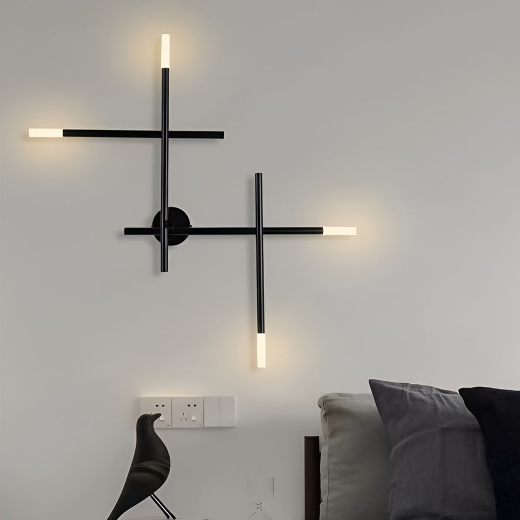 Creative Geometric Strip LED Modern Wall Lamp Wall Sconce Lighting