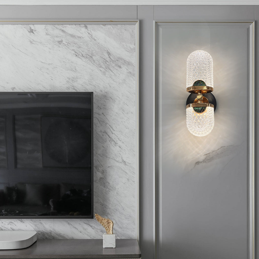 Creative LED Wall Sconces with Three-Step Dimming ??Up and Down Light Effect