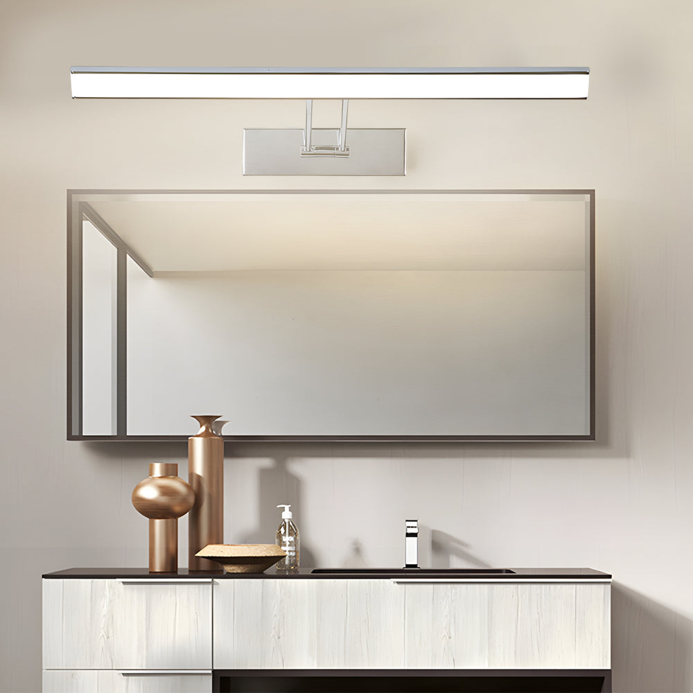 240° Adjustable Linear LED Vanity Light with Modern Minimalist Design