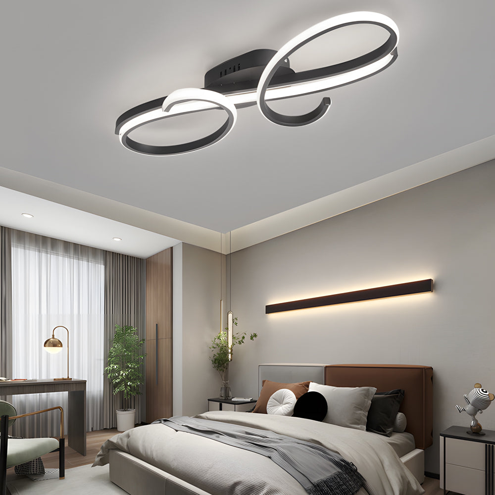 Musical Symbols Aluminum LED Ceiling Lights Ceiling Lighting