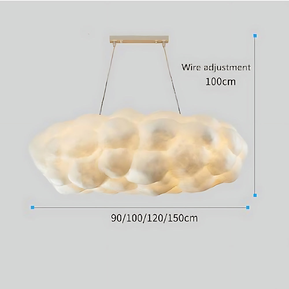 Cloud Shaped Modern Artistic Pendant Light Hanging Lamp Island Lights