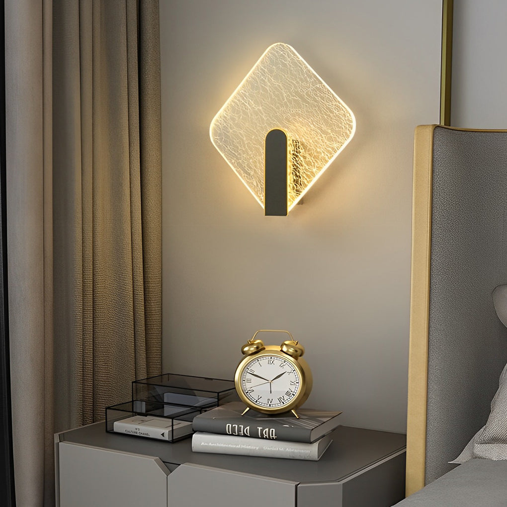 Minimalist Round Square LED Creative Modern Wall Lamp Bedside Lights