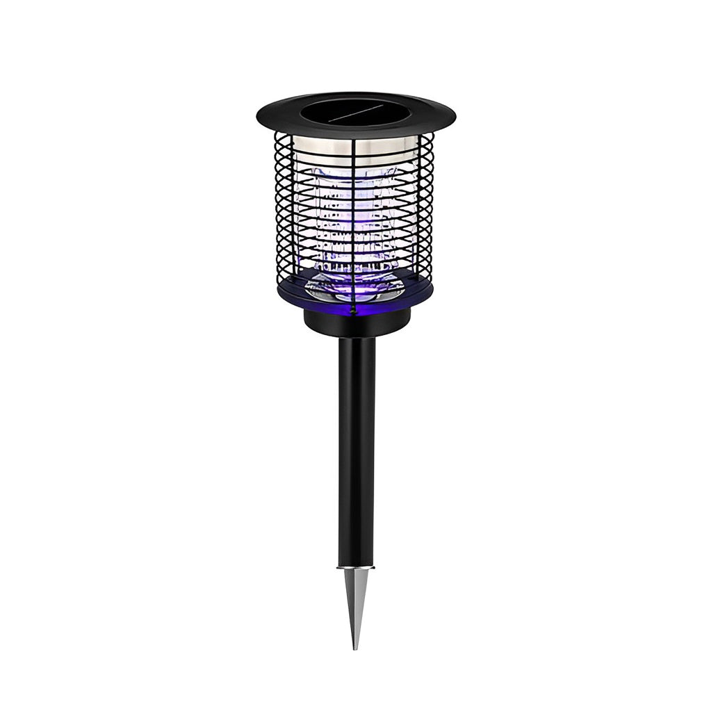 Waterproof USB Solar Bug Zapper Mosquito Killer Lamp Garden Lights