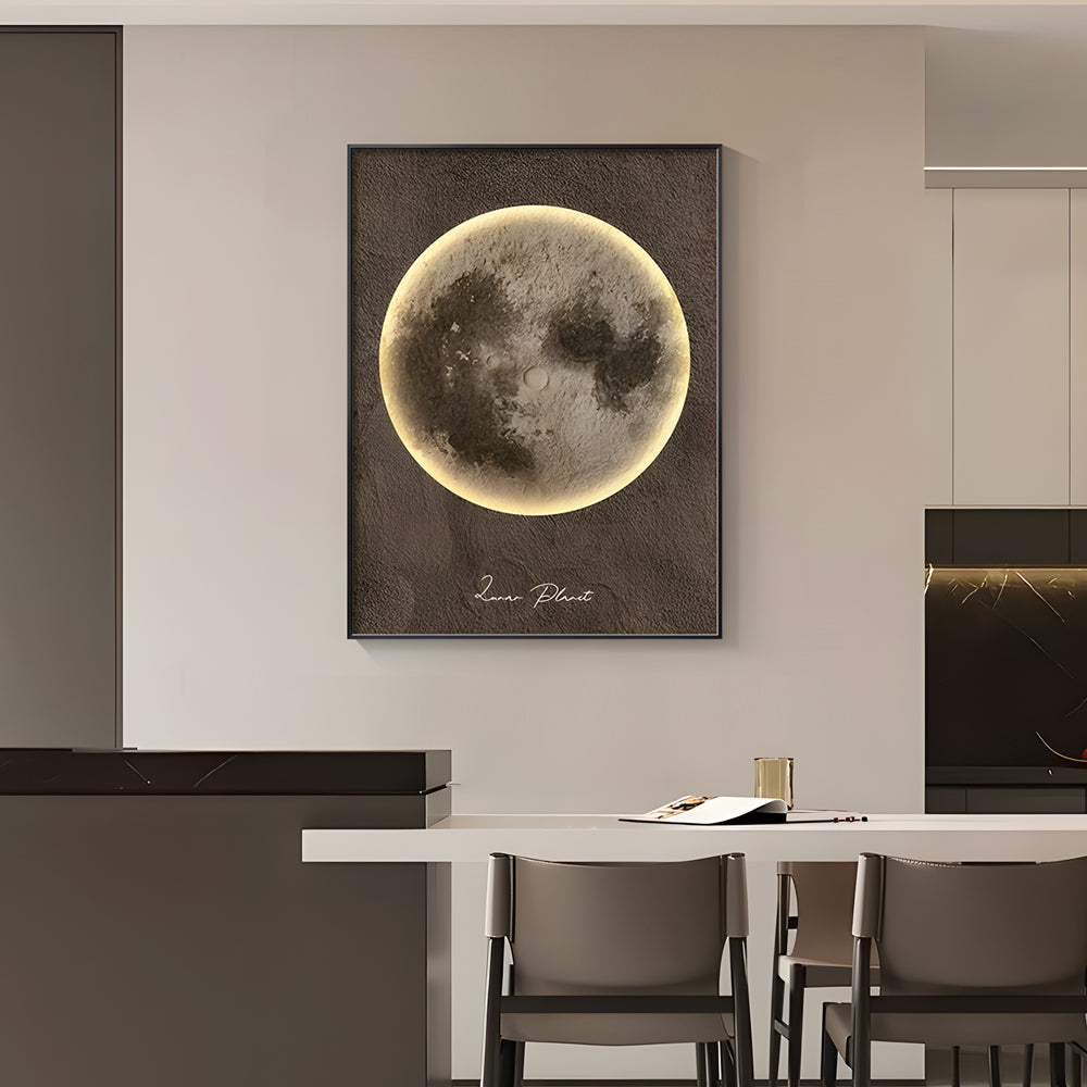 Moon Electric Meter Box Decorative Painting