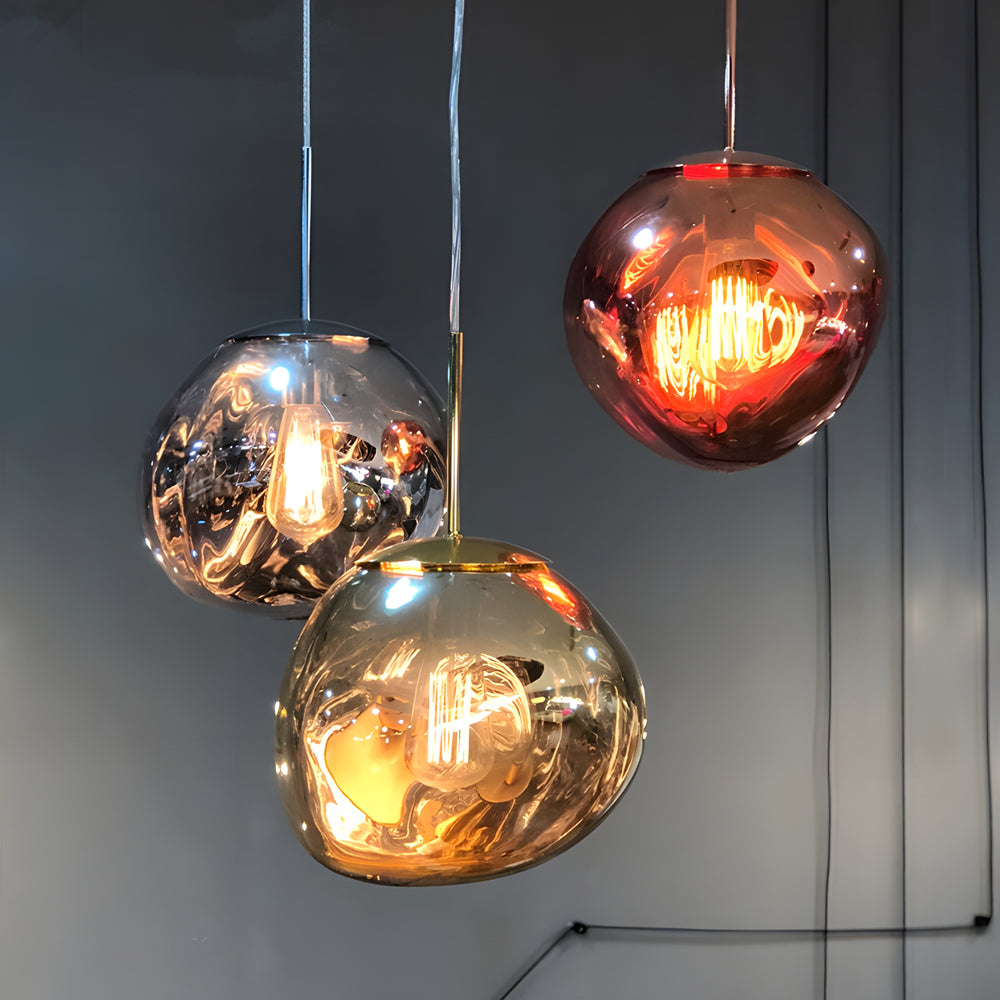 Irregular Creative Lava Glass Ball Personality Post-Modern Pendant Lights