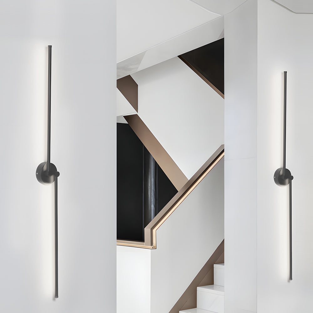 1 PC Black Modern Rotatable Linear LED Wall Light Sconces