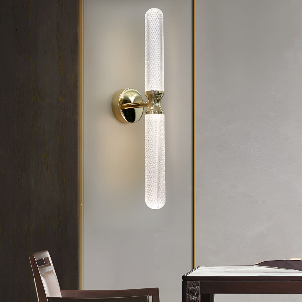 Minimalist Strip Three Step Dimming Light LED Modern Wall Sconces Lighting